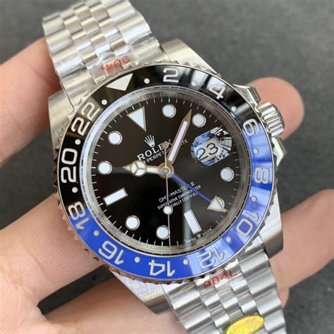 rolex gmt master blue black replica|rolex gmt super clone.